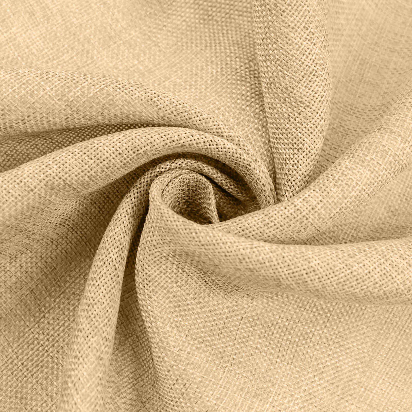 8ftx8ft Natural Jute Faux Burlap Event Curtain Drapes With Rod Pockets, Rustic Photography Backdrop Event Panel