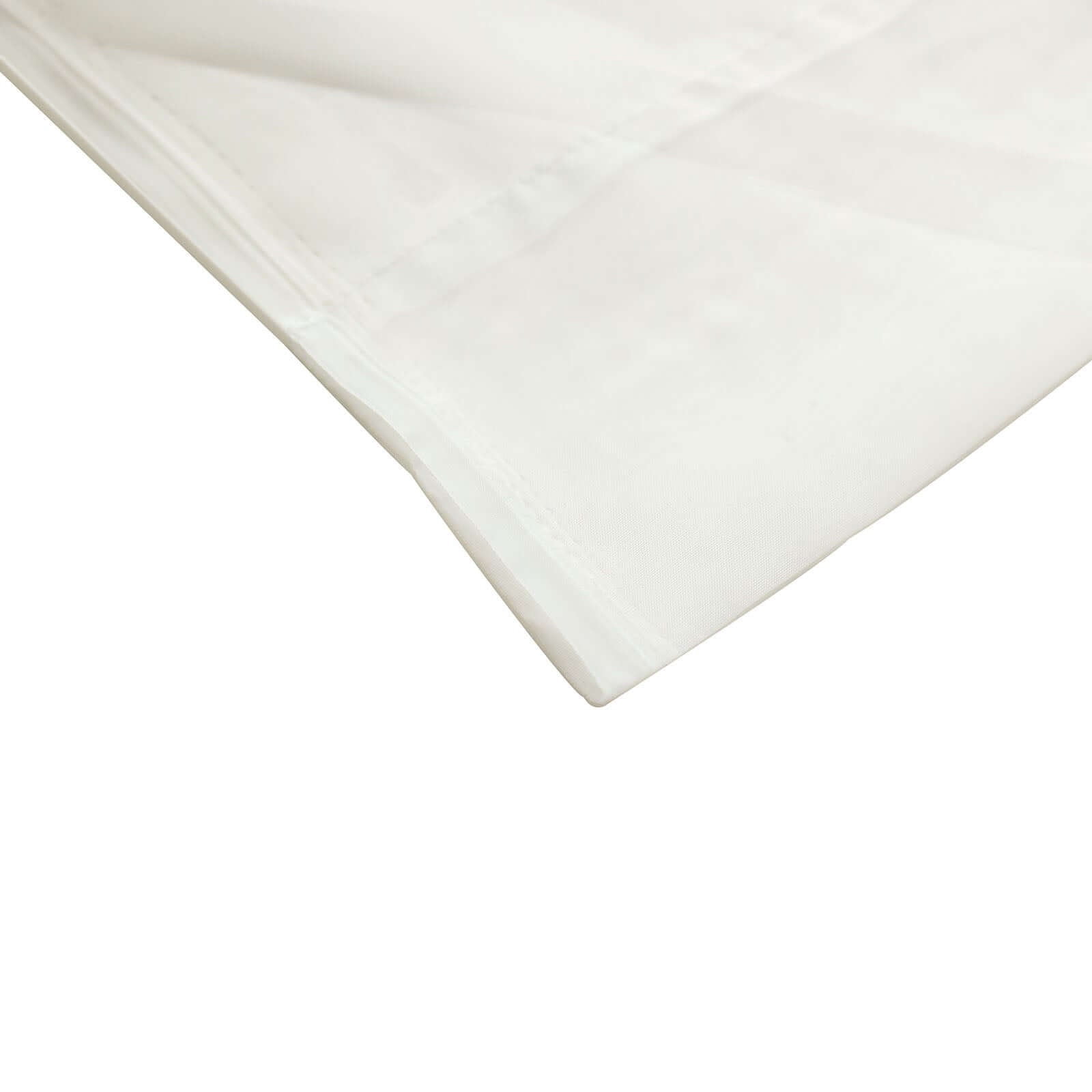 10ftx40ft Ivory Sheer Ceiling Drape Curtain Panels Durable Flame Resistant Fabric