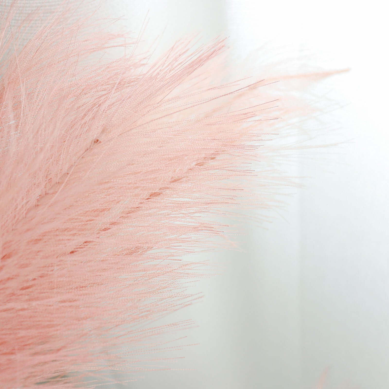 3 Stems Artificial Pampas Grass Decor Dusty Rose - Soft Realistic Faux Ornamental Grass Branches for Rustic Boho Chic Backdrops Floral Styling & Vase Displays 44"