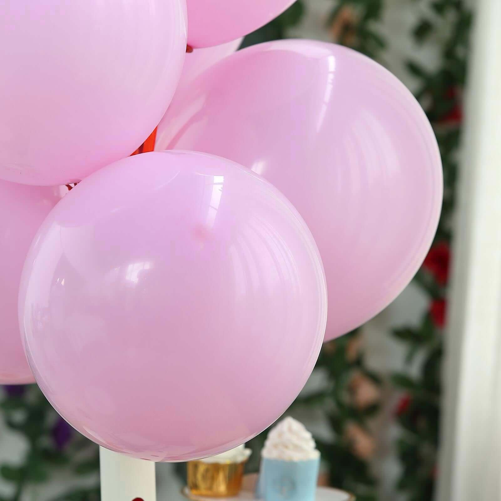 25 Pack 12" Matte Pastel Lavender Lilac Helium or Air Latex Party Balloons