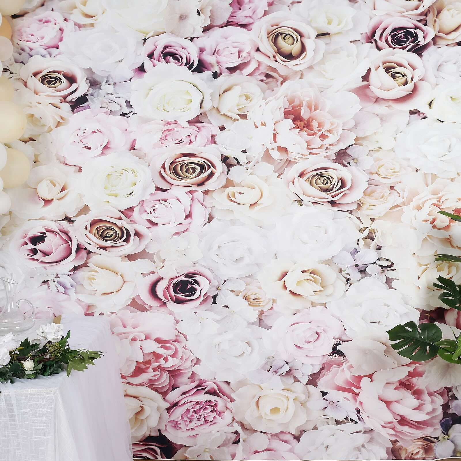 8ftx8ft Colorful Rose Flowers Floral Print Vinyl Photography Backdrop
