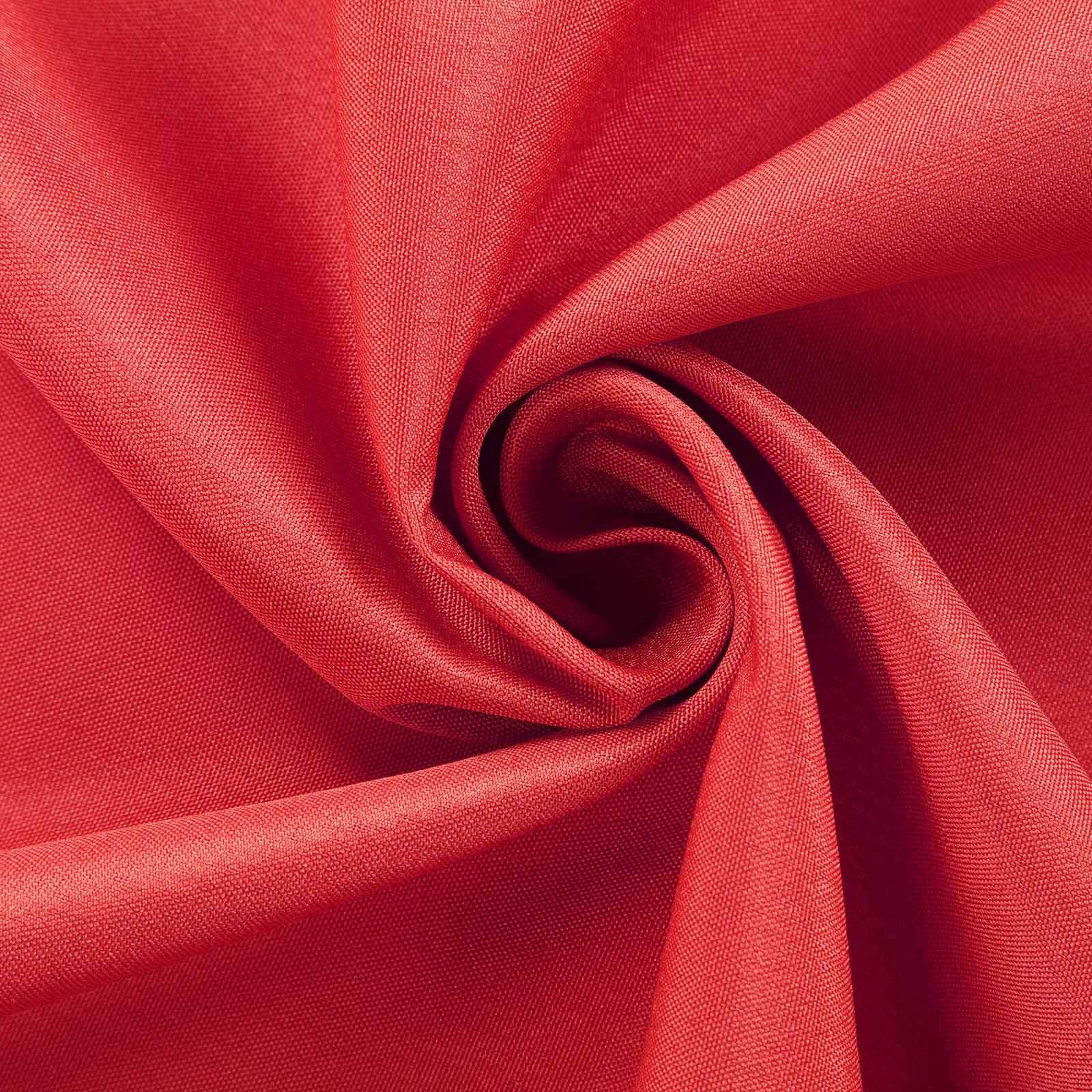 5 Pack Polyester Chair Sashes Red 6"x108"