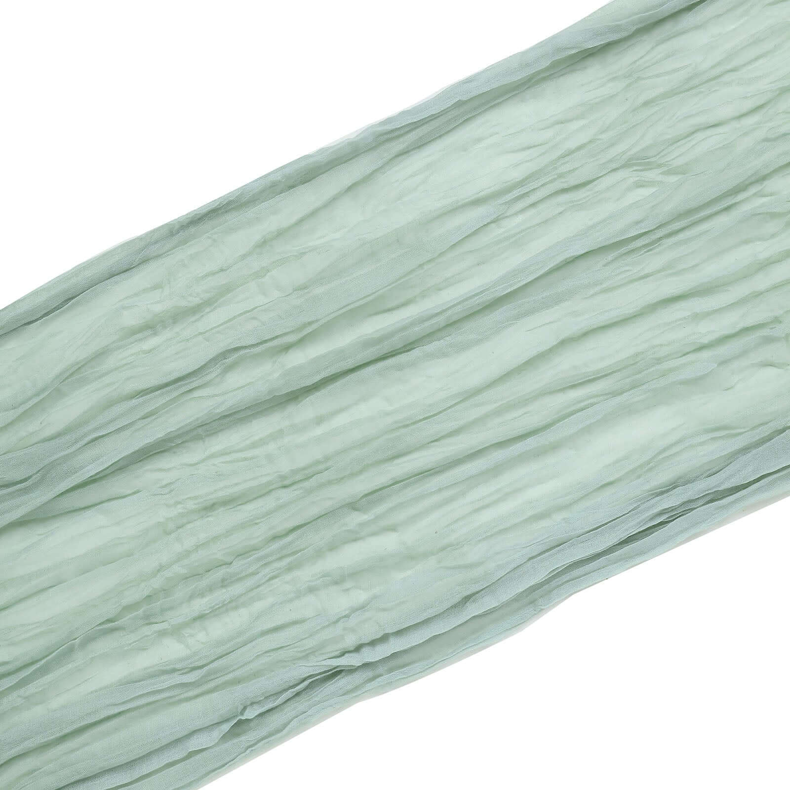 20ft Sage Green Gauze Cheesecloth Fabric Wedding Arch Drapery, Window Scarf Valance, Boho Decor Arbor Curtain Panel