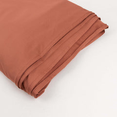 Terracotta (Rust) Spandex 4-Way Stretch Fabric Roll, DIY Craft Fabric Bolt- 60"x10 Yards