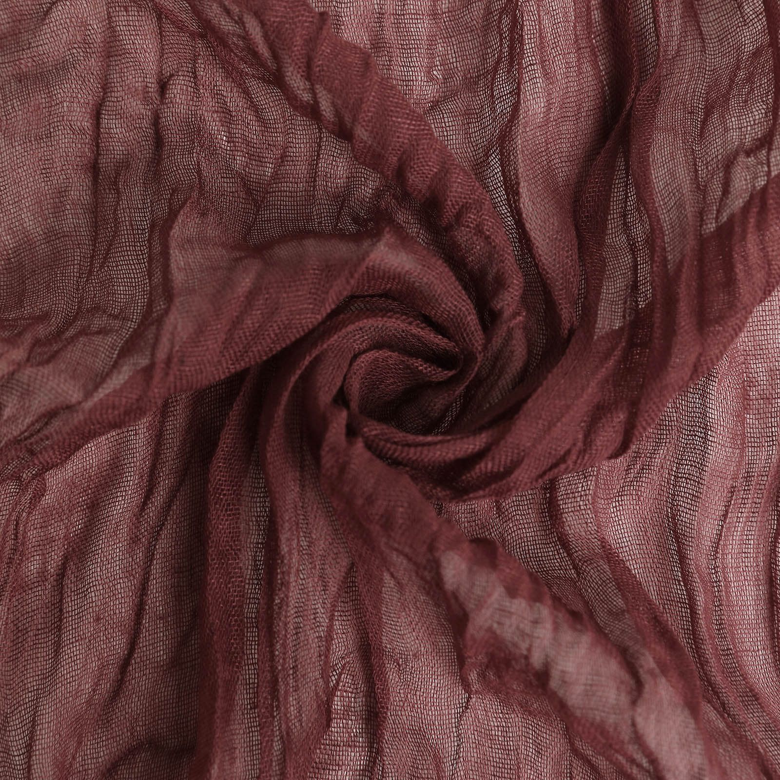 5 Pack Gauze Cheesecloth 24"x19" Napkins Burgundy Reusable Dinner Napkins