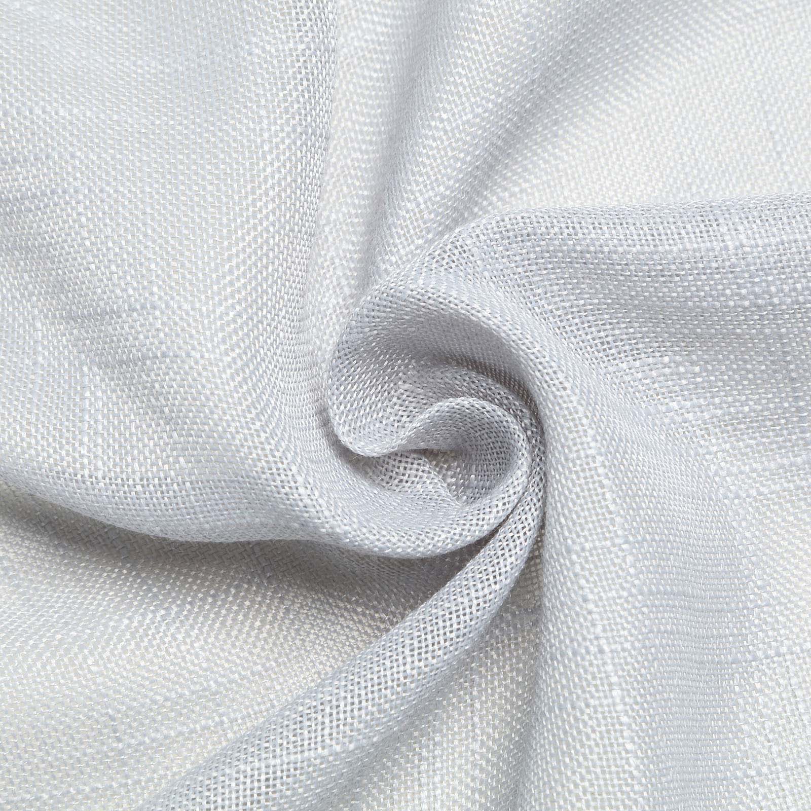 Linen 72"x72" Table Overlay Square Tablecloth Silver - Slubby Textured Wrinkle-Resistant Design for Stylish Occasions