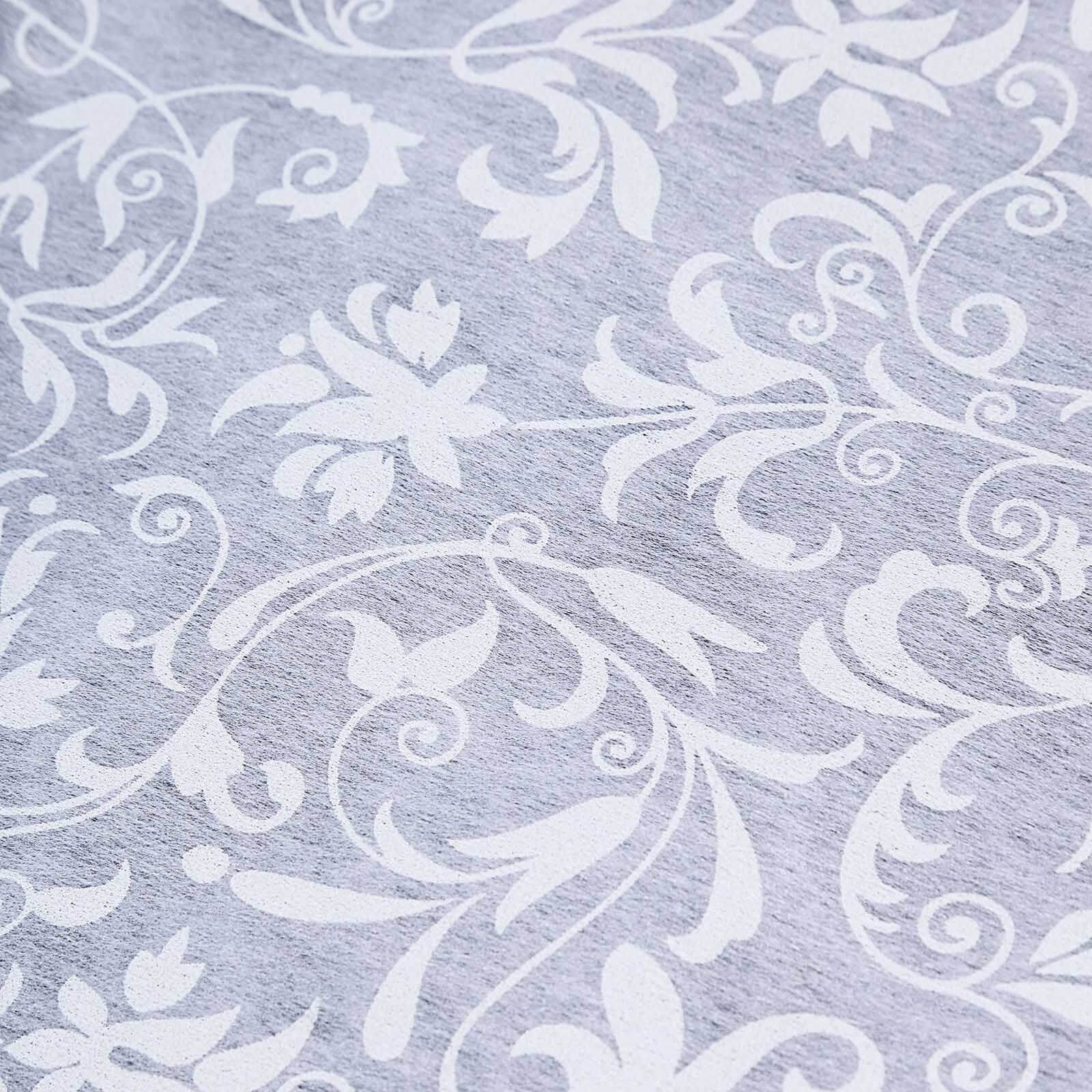 36"x50ft White Floral Lace Aisle Runner