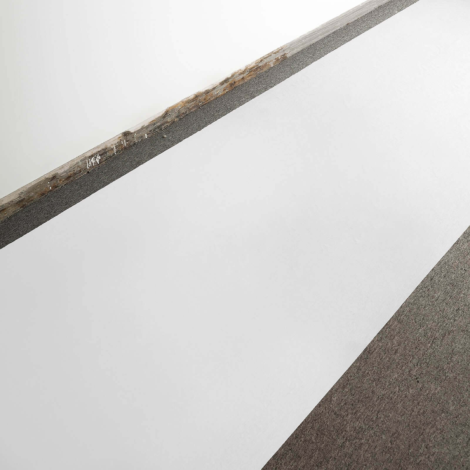 40"x100ft White PVC Aisle Runner