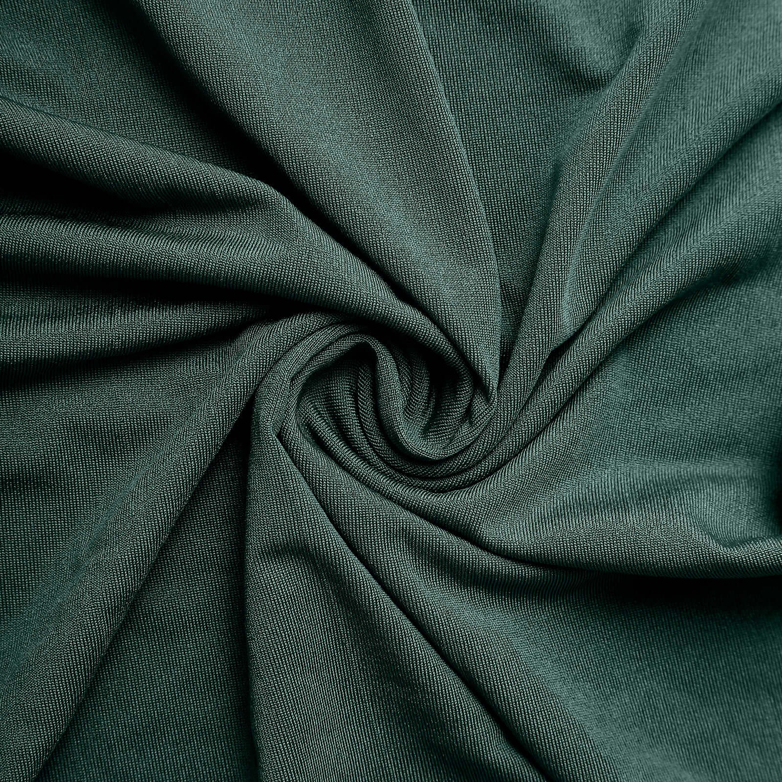 8ft Hunter Emerald Green Spandex Fitted Open Arch Wedding Arch Cover, Double-Sided U-Shaped Backdrop Slipcover
