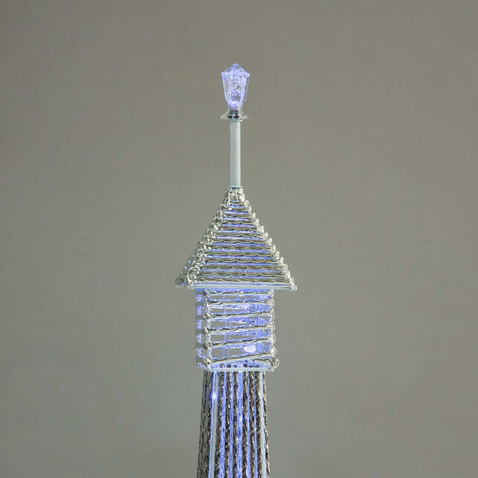 5ft Color Changing LED Metal Eiffel Tower Columns LED Lamp, Night Light Wedding Centerpiece