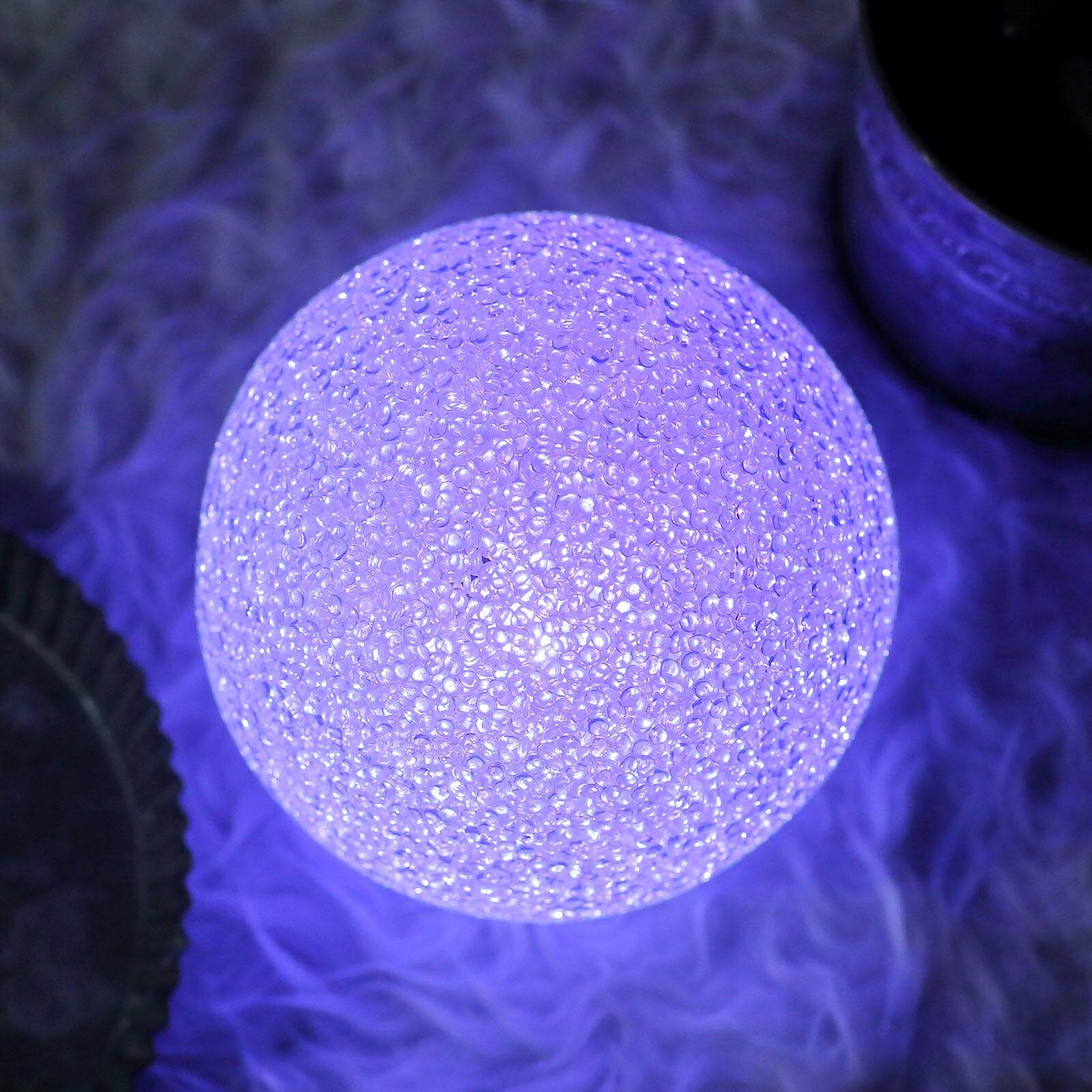 LED Color Changing Light Globe - Battery Operated Ball Centerpiece 10"