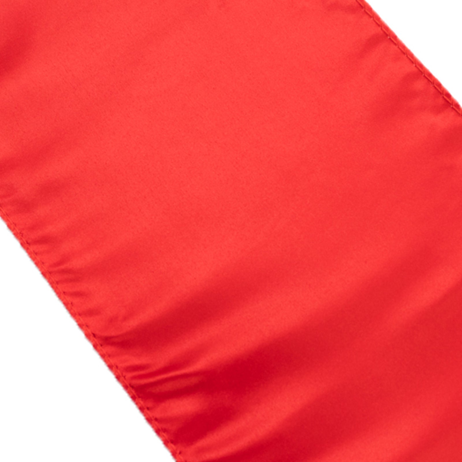 5 Pack Lamour Satin 6"x106" Chair Sashes Red - Stylish Reusable Decorative Bows