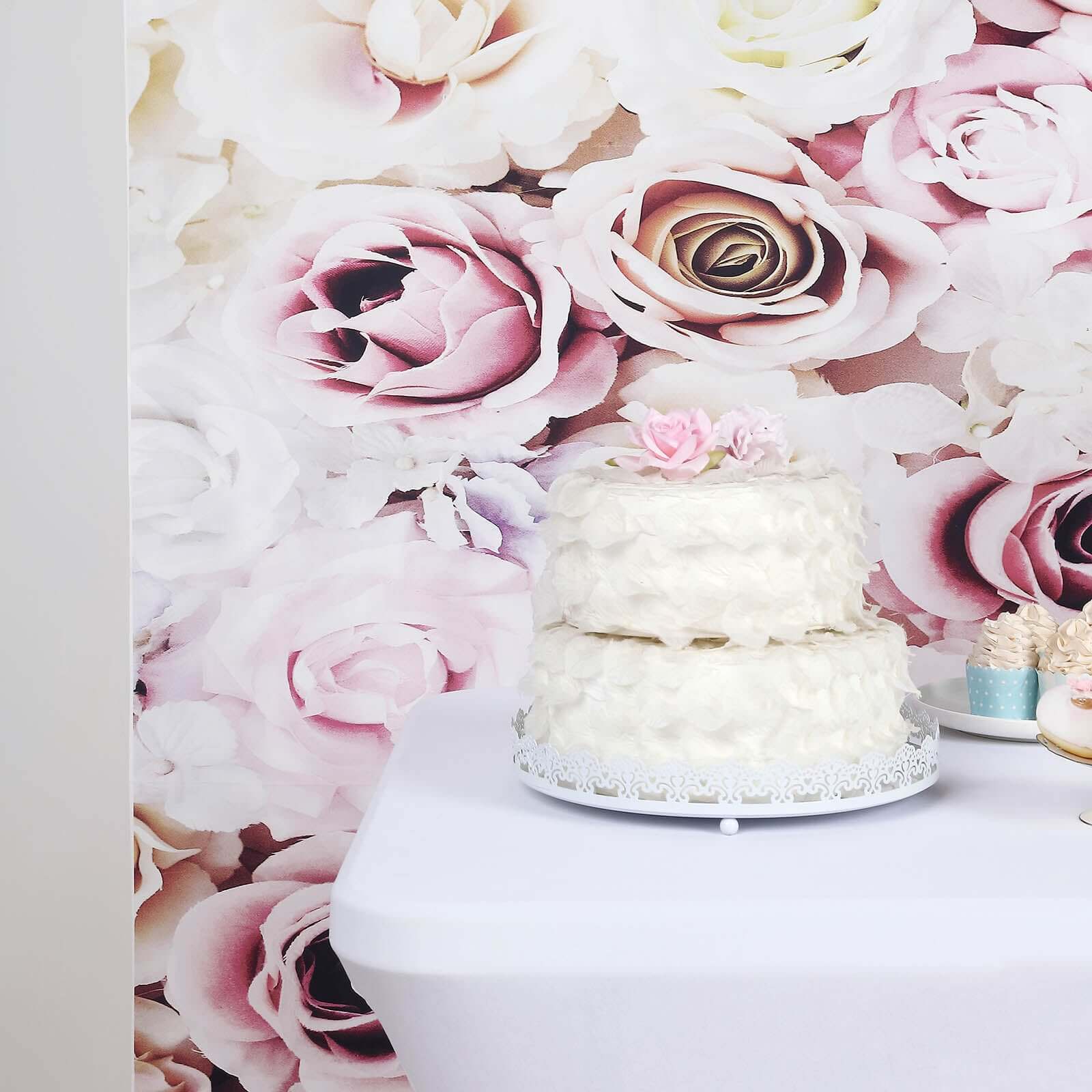 8ftx8ft Colorful Rose Flowers Floral Print Vinyl Photography Backdrop