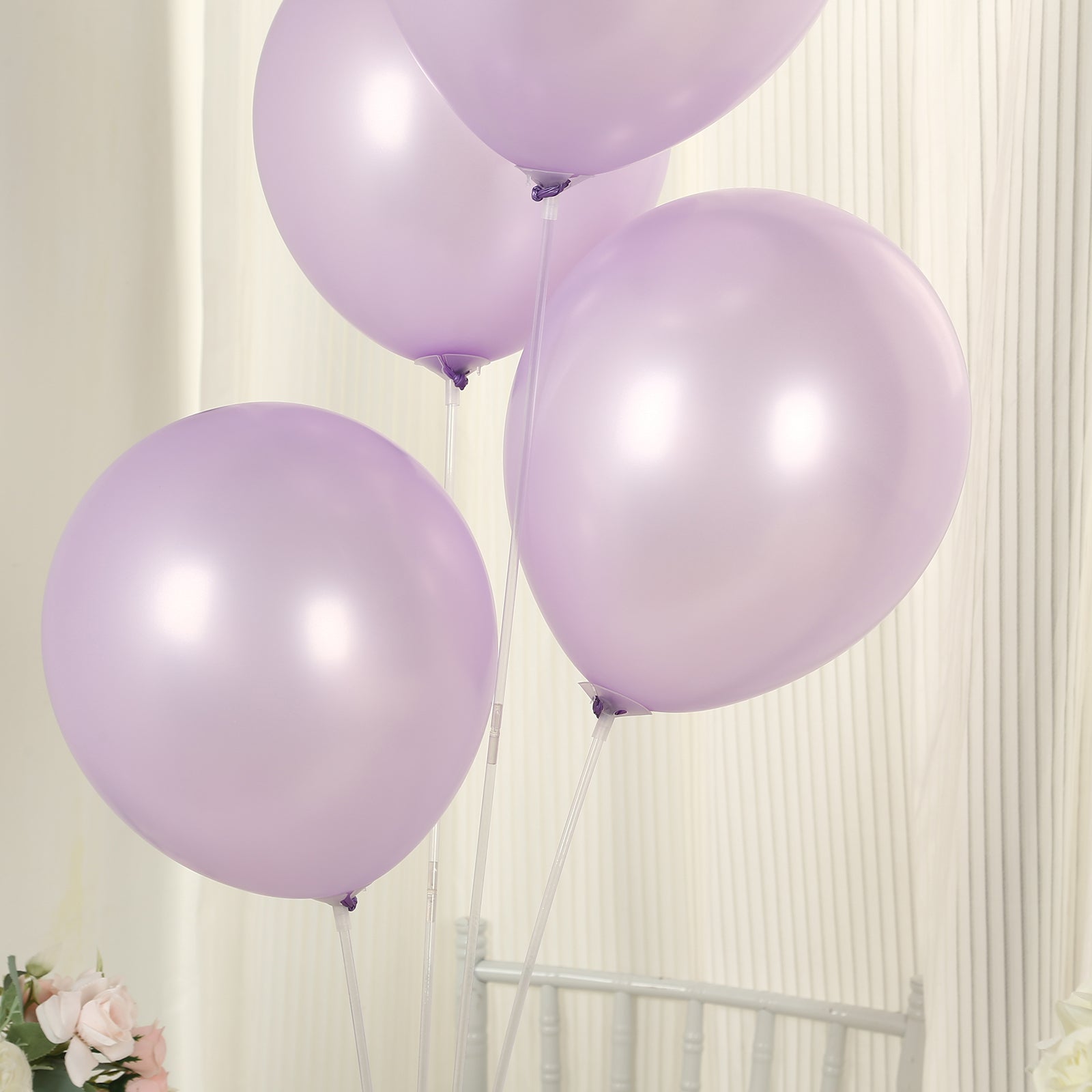 50 Pack Purple Biodegradable Balloons, 12" Thickened Extra Strong Eco-friendly Latex Helium Party Balloons
