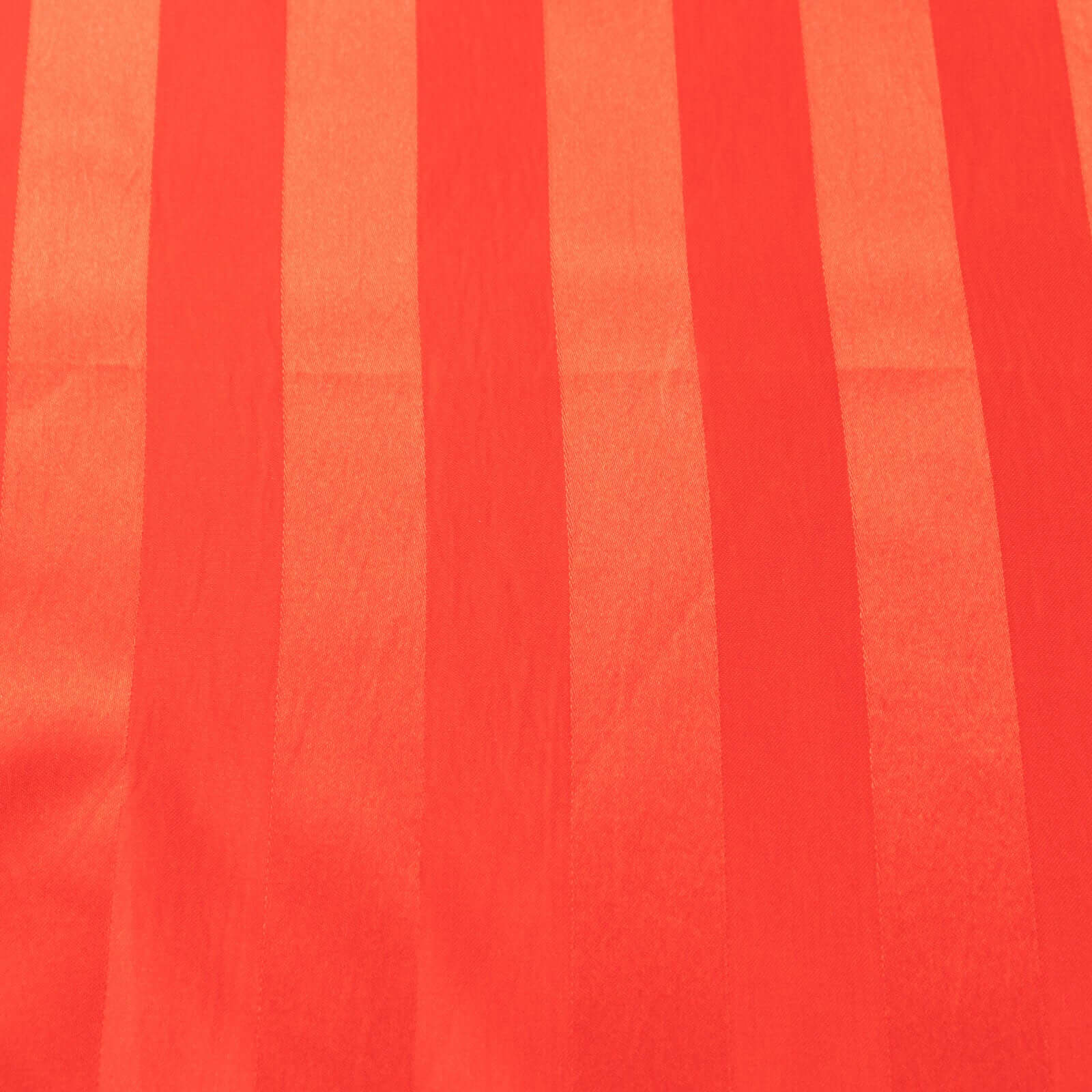 Satin 12"x108" Table Runner Red - Stripe Table Decor