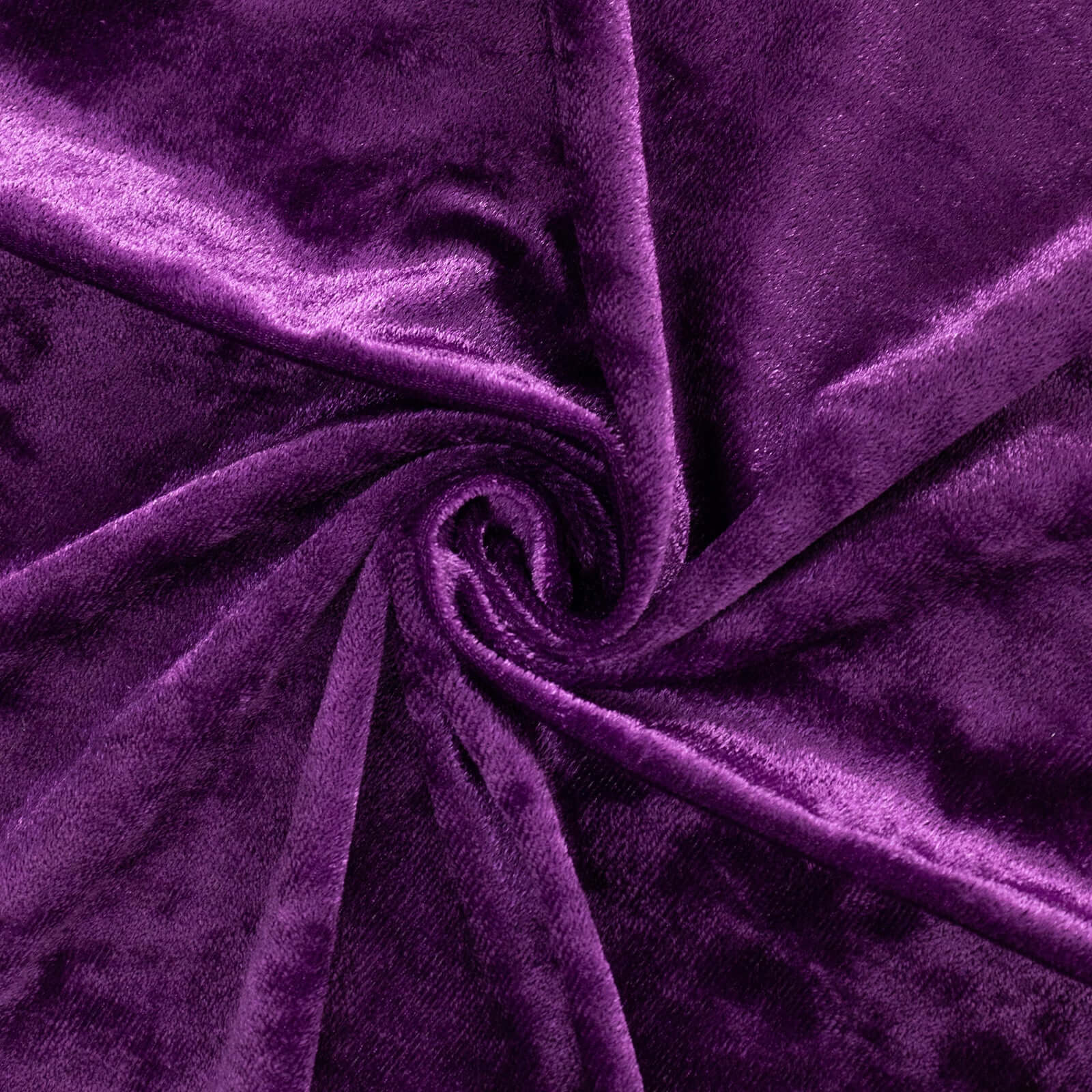 5ftx12ft Purple Premium Smooth Velvet Event Curtain Drapes, Privacy Backdrop Event Panel with Rod Pocket
