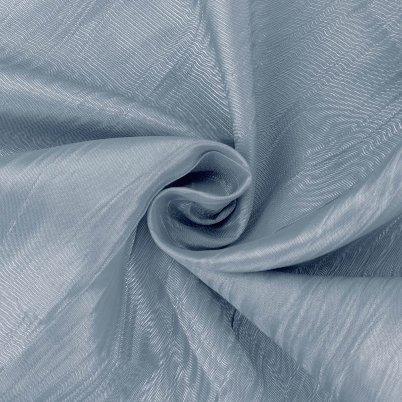 54"x10 Yards Dusty Blue Accordion Crinkle Taffeta Fabric Bolt