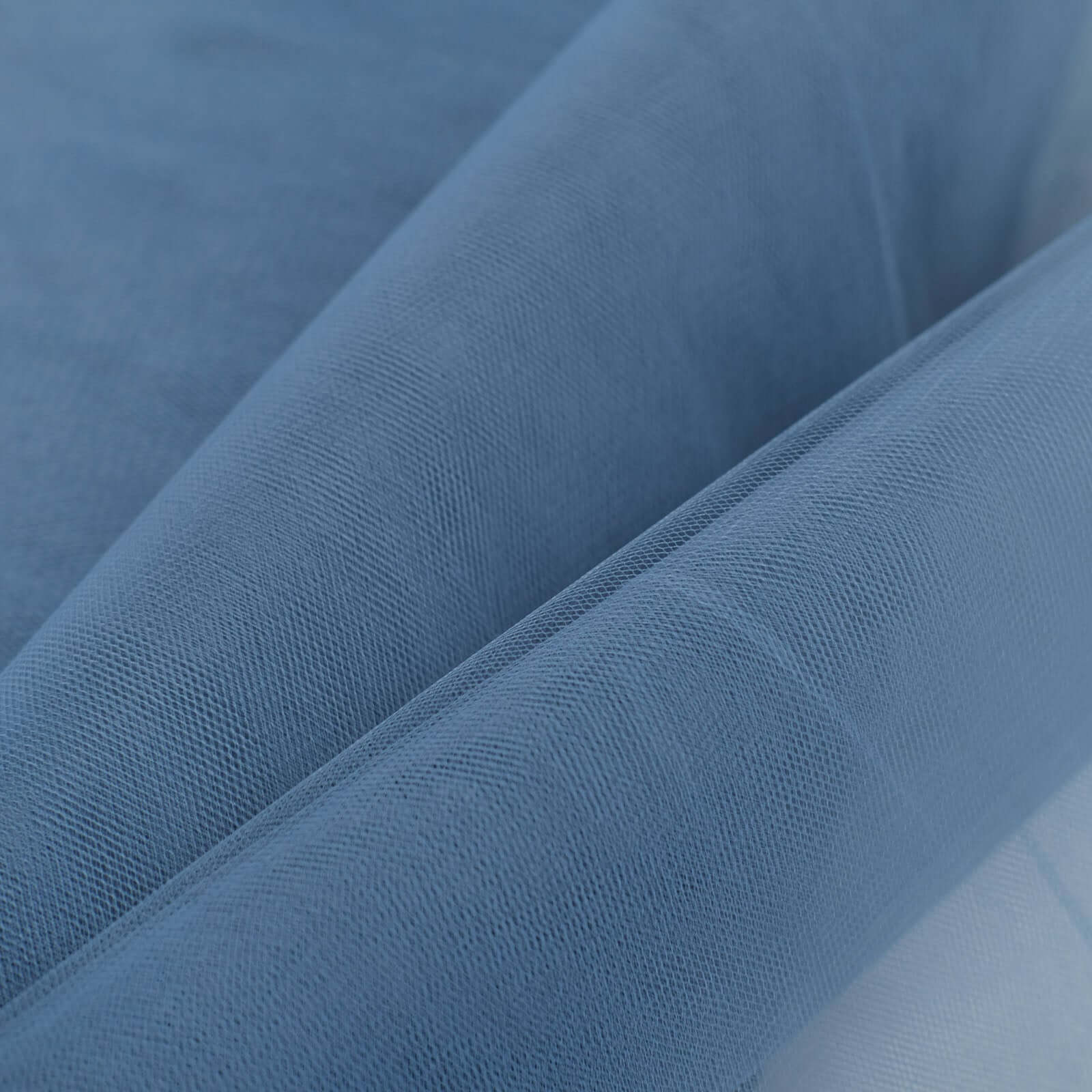 108"x50 Yards Dusty Blue Tulle Fabric Bolt, DIY Craft Fabric Roll