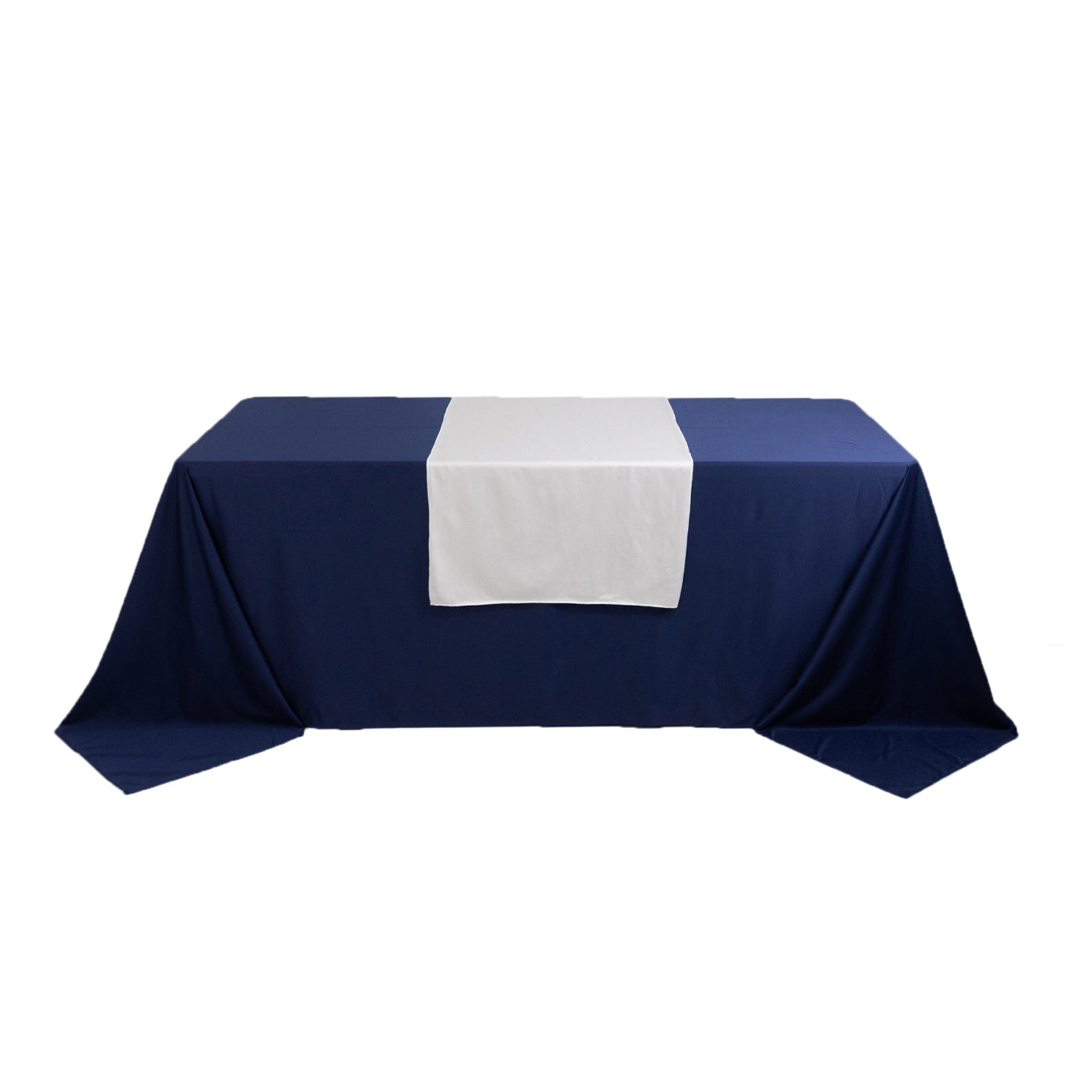 Wide Premium Polyester 24"x72" Table Runner White - Sublimation Printable Banner for Customized Event Branding