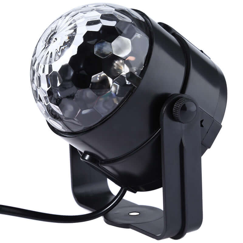 Honeycomb Sound Activated Party Disco Ball RGB Stage Light