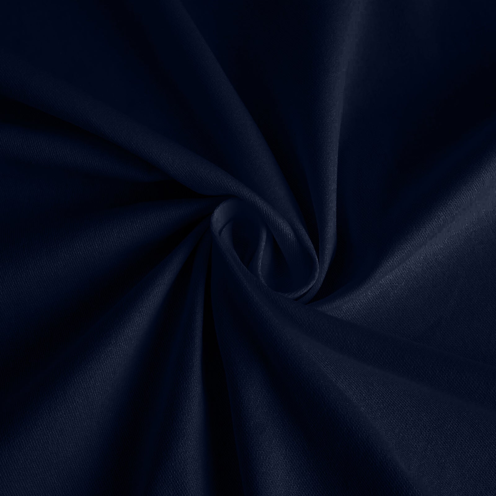 Cotton Blend 60"x102" Rectangle Tablecloth Navy Blue - Wrinkle-Resistant Table Cover