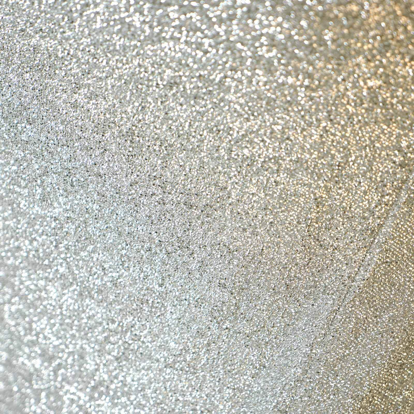 Metallic Spandex 36" Fitted Glitter Round Cocktail Table Cover Silver - Stretch Fit for High Top Tables
