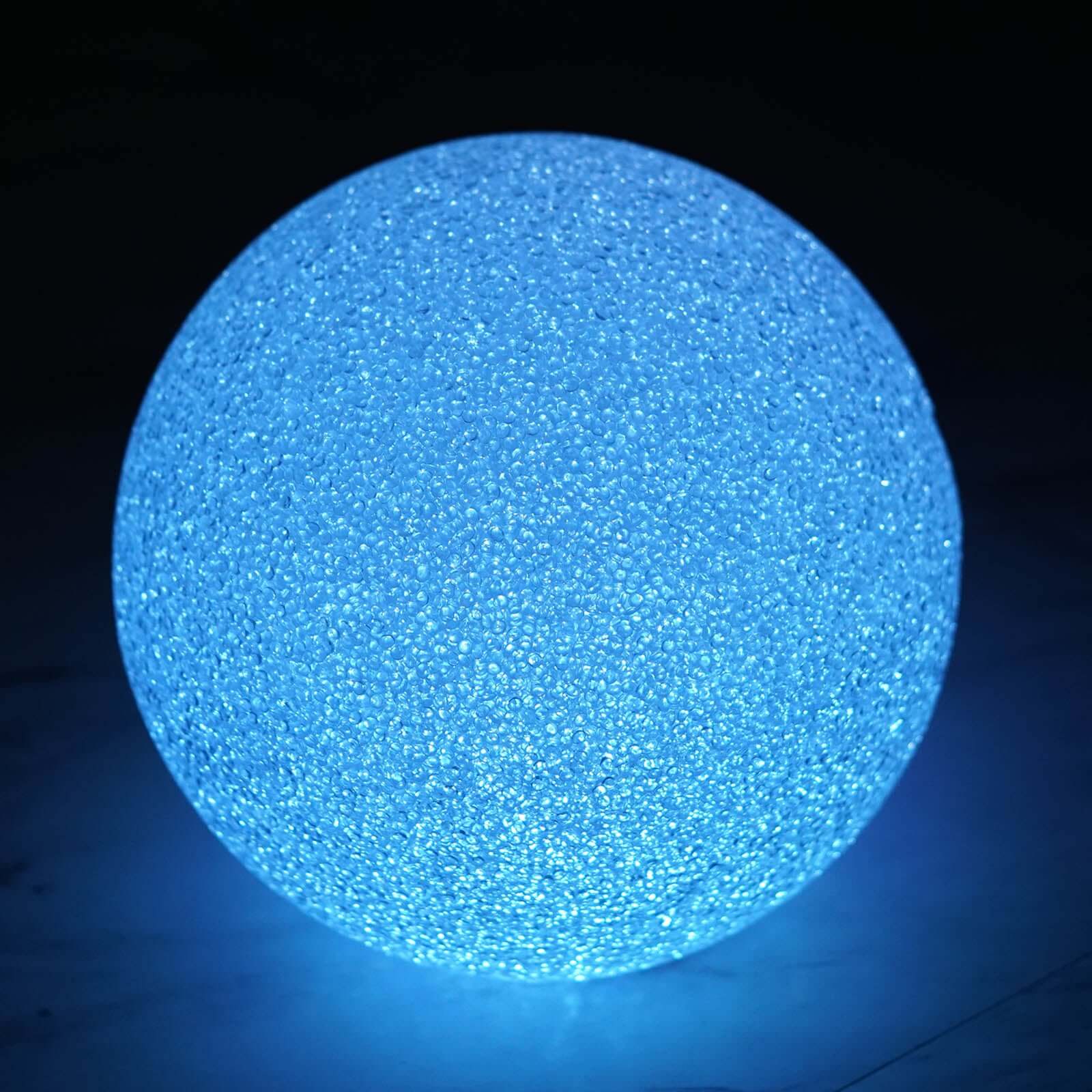 LED Color Changing Light Globe - Battery Operated Ball Centerpiece 10"