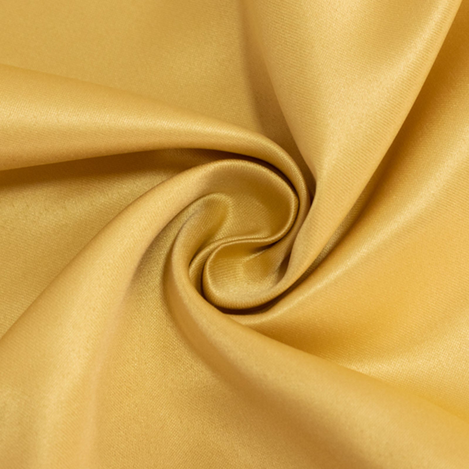 5 Pack Lamour Satin 20"x20" Napkins Champagne - Soft Matte Finish Dinner Napkins