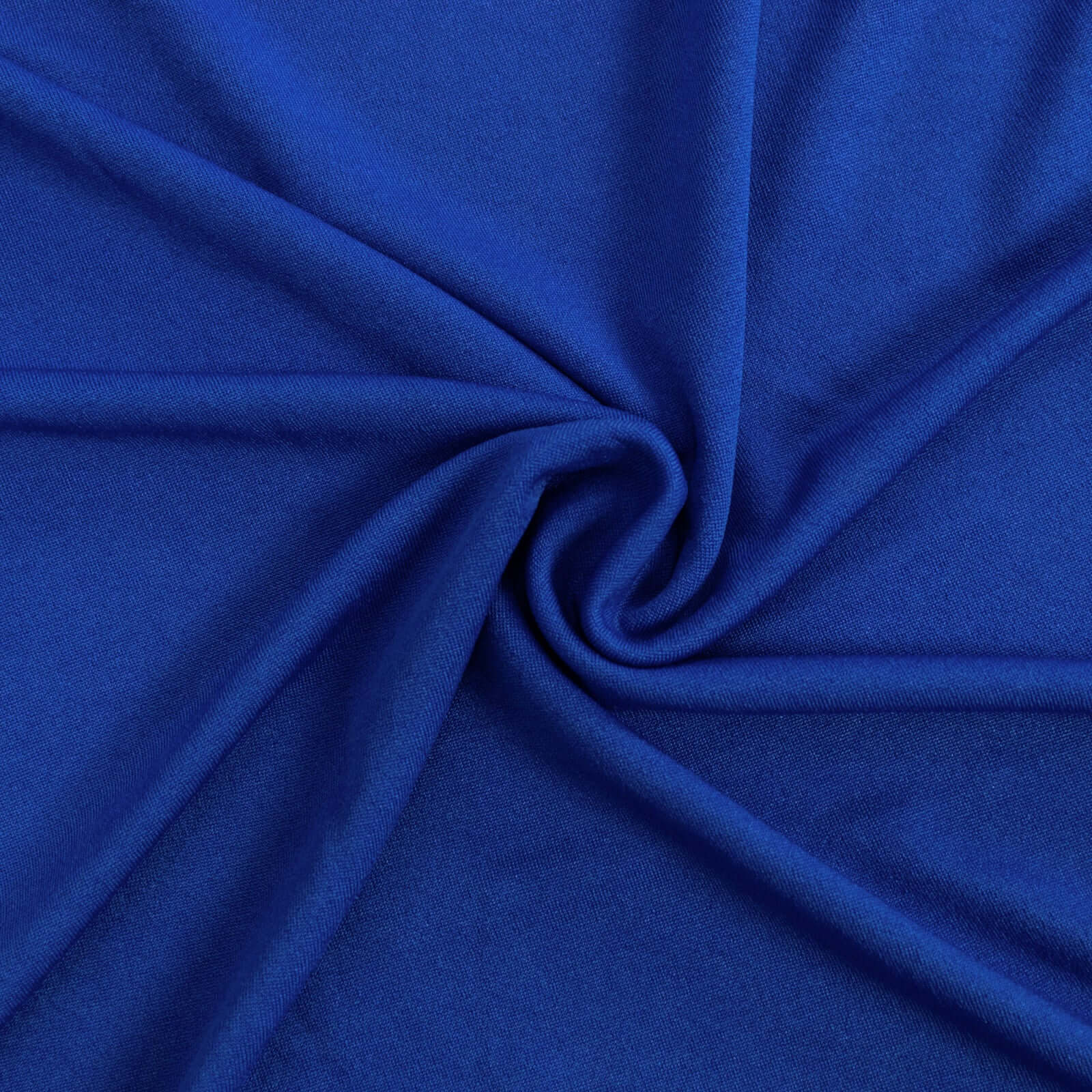 Set of 4 Matte Royal Blue Spandex Half Moon Chiara Backdrop Stand Covers, Custom Fitted Wedding Arch Covers - 2.5ft,5ft,6ft,7ft
