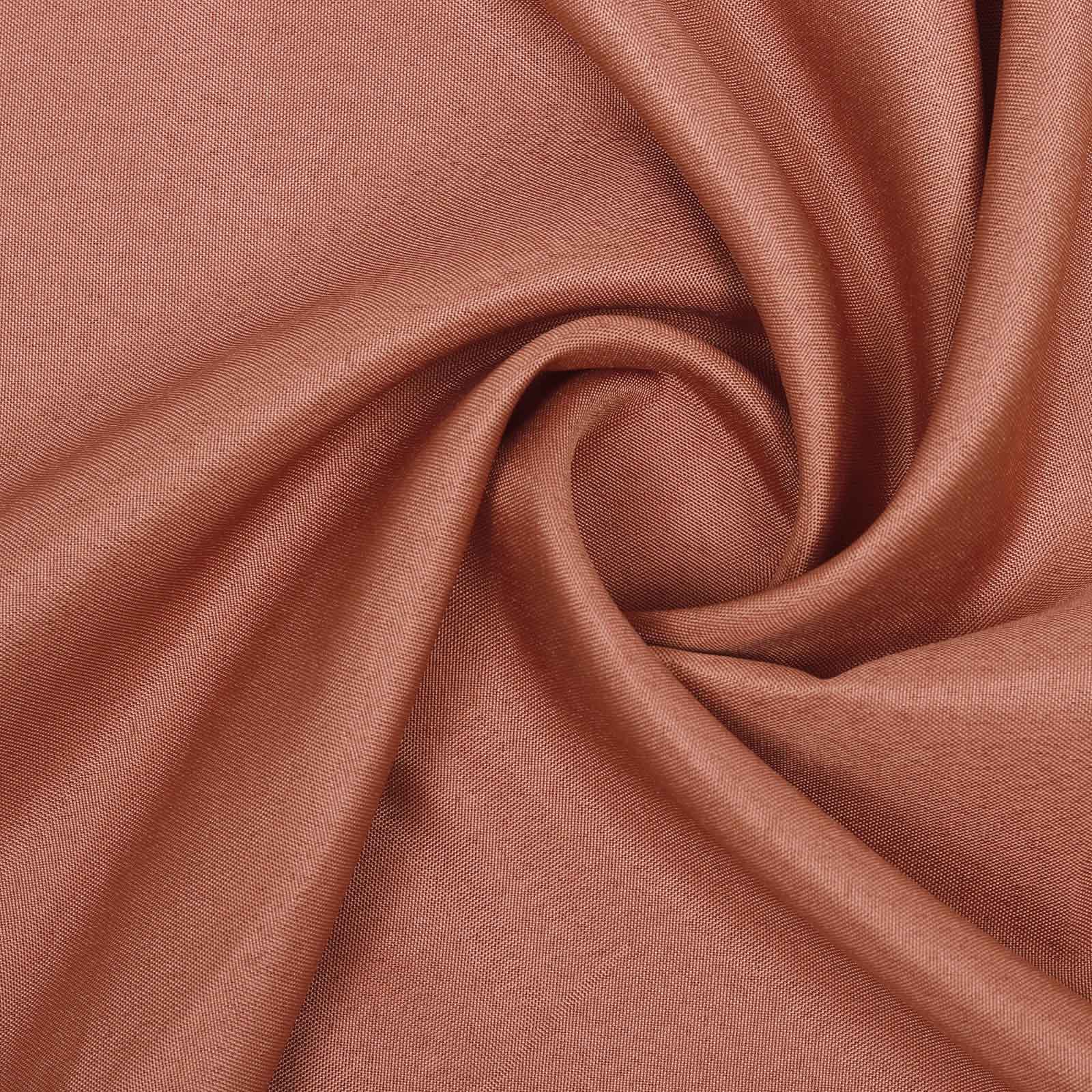 54"x10 Yards Terracotta (Rust) Polyester Fabric Bolt DIY Craft Fabric Roll