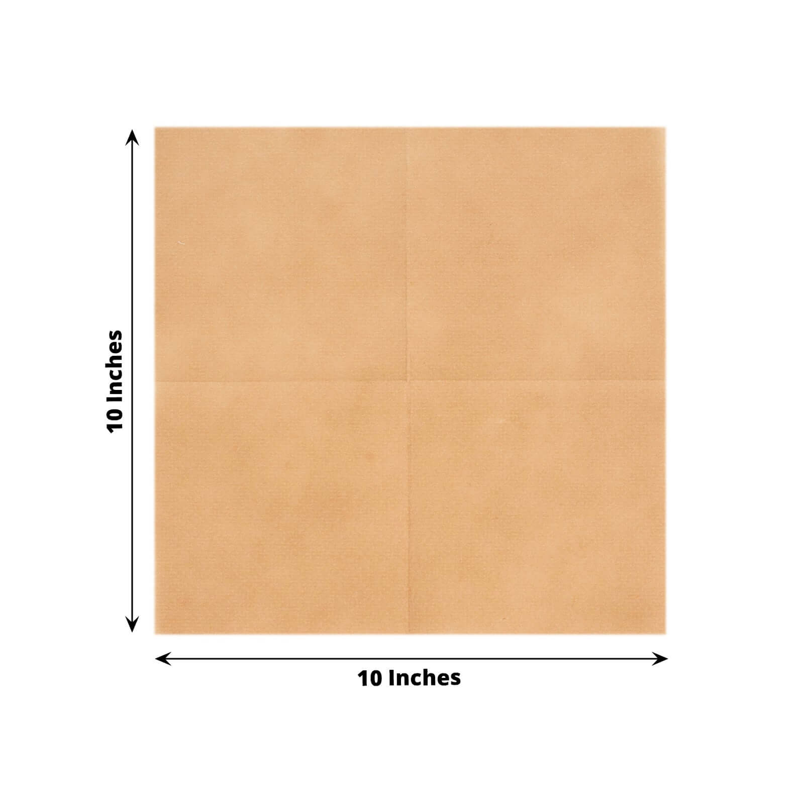 20-Pack Paper Linen-Like Cocktail Napkins Terracotta (Rust) - Disposable 5"x5" Airlaid Soft Napkins