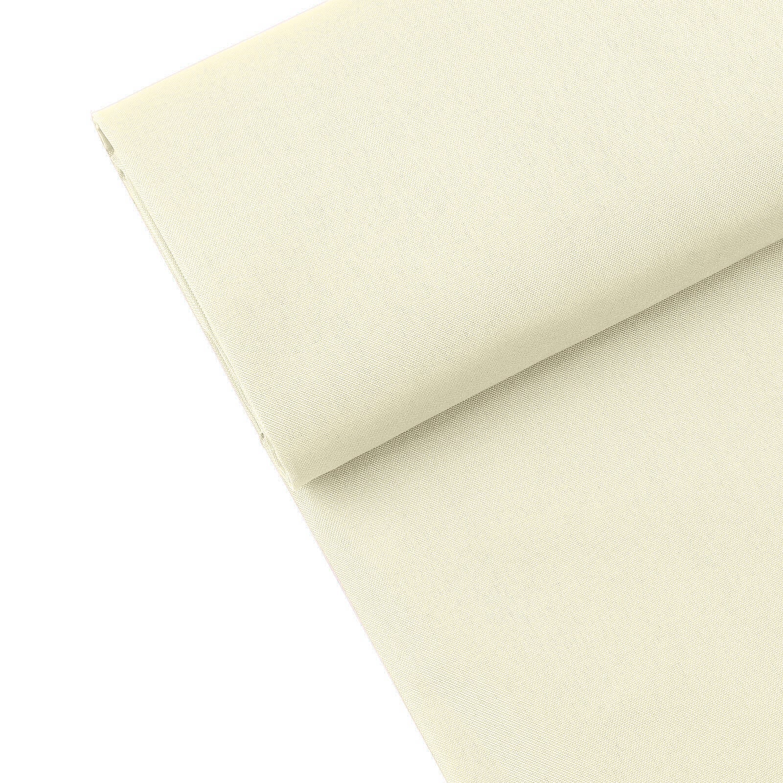 54"x10 Yards Fire Retardant Polyester Ivory Fabric Bolt, DIY Craft Fabric Roll for Upholstery, Curtains, and Event Decor