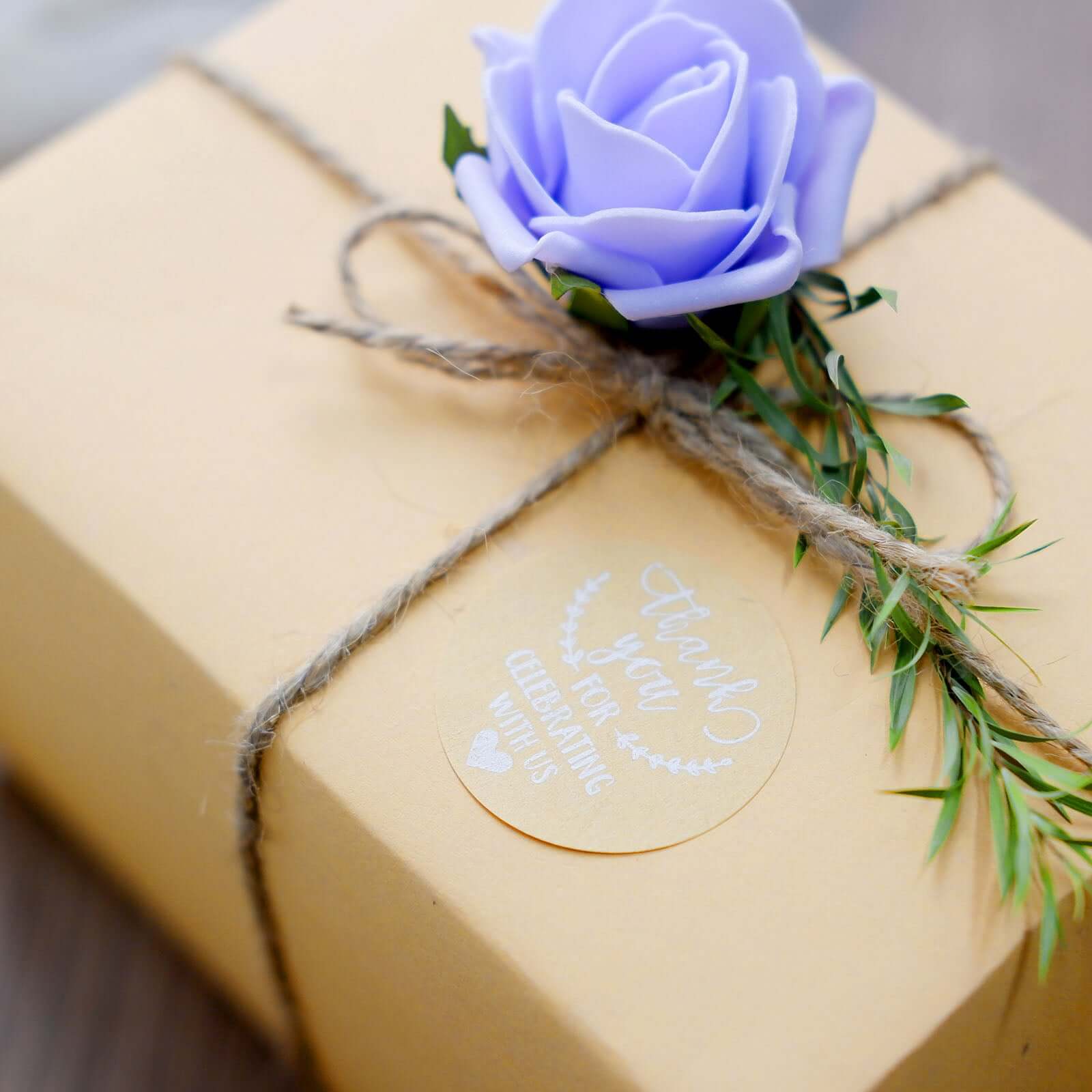 500Pcs 1.5" Thank You for celebrating with Us Stickers Roll, Labels for Envelops Seal and Wedding Favors - Round