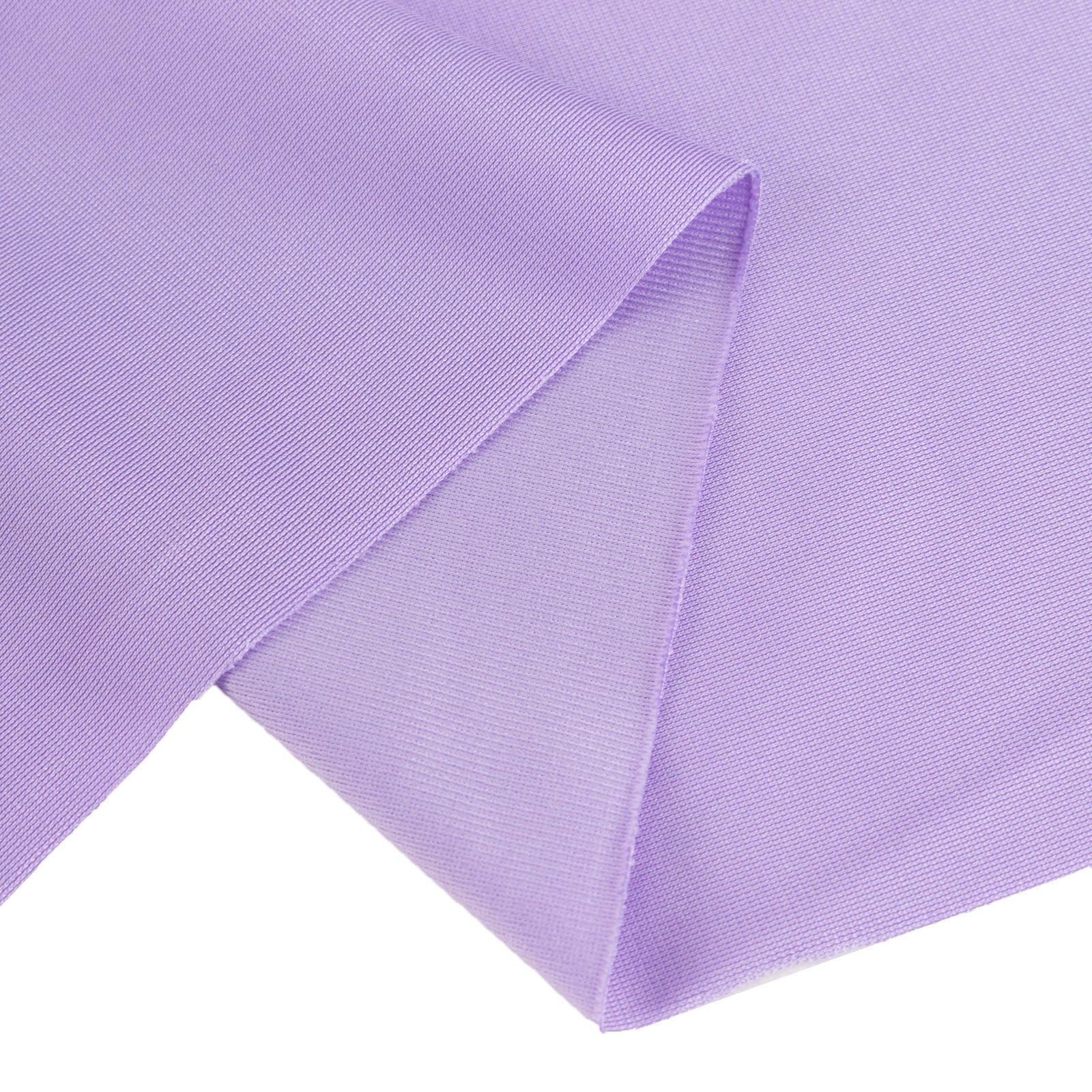 Premium Lavender Lilac Scuba Polyester Fabric Roll, Wrinkle Free DIY Craft Fabric Bolt- 60"x10 Yards