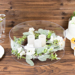 Acrylic Cake Stand Display Box Transparent Clear 14" Round - Versatile Pedestal Riser for Events