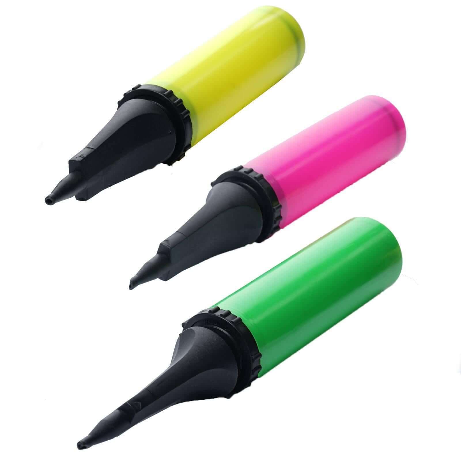 11" Pump Up The Fun Compactable Balloon Hand Pump Balloon Inflator