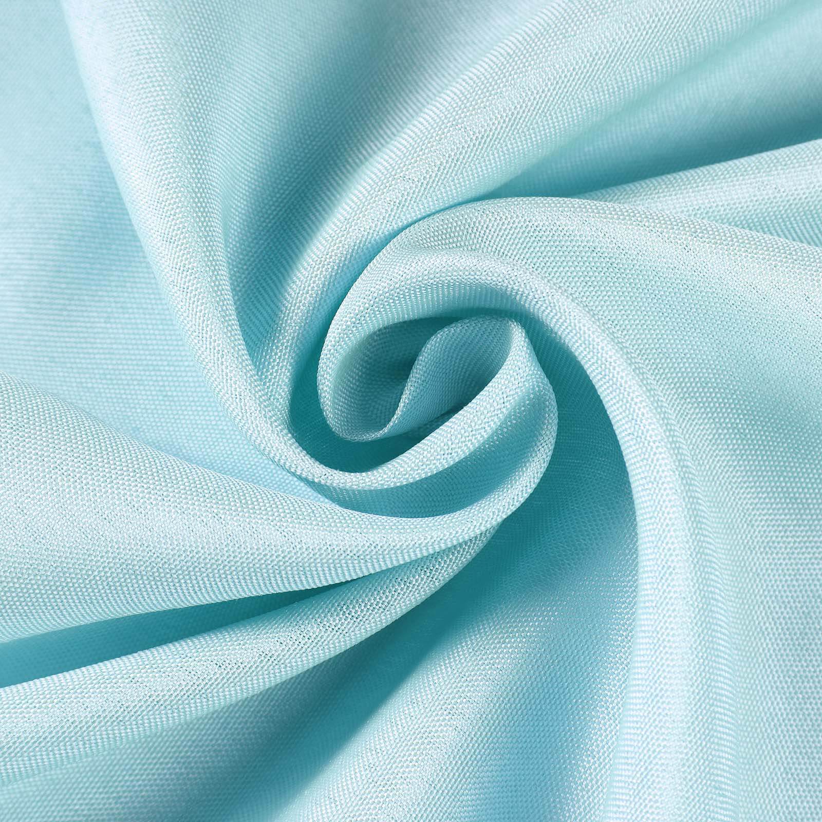 5 Pack Polyester Chair Sashes Light Blue 6"x108"