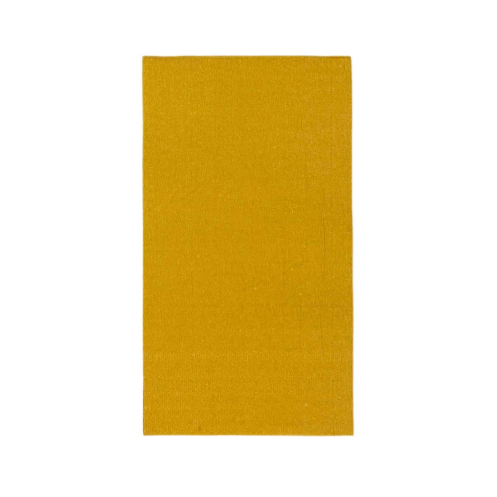 50-Pack Paper Napkins Soft Gold - Disposable 2-Ply Cocktail and Beverage Napkins for Weddings