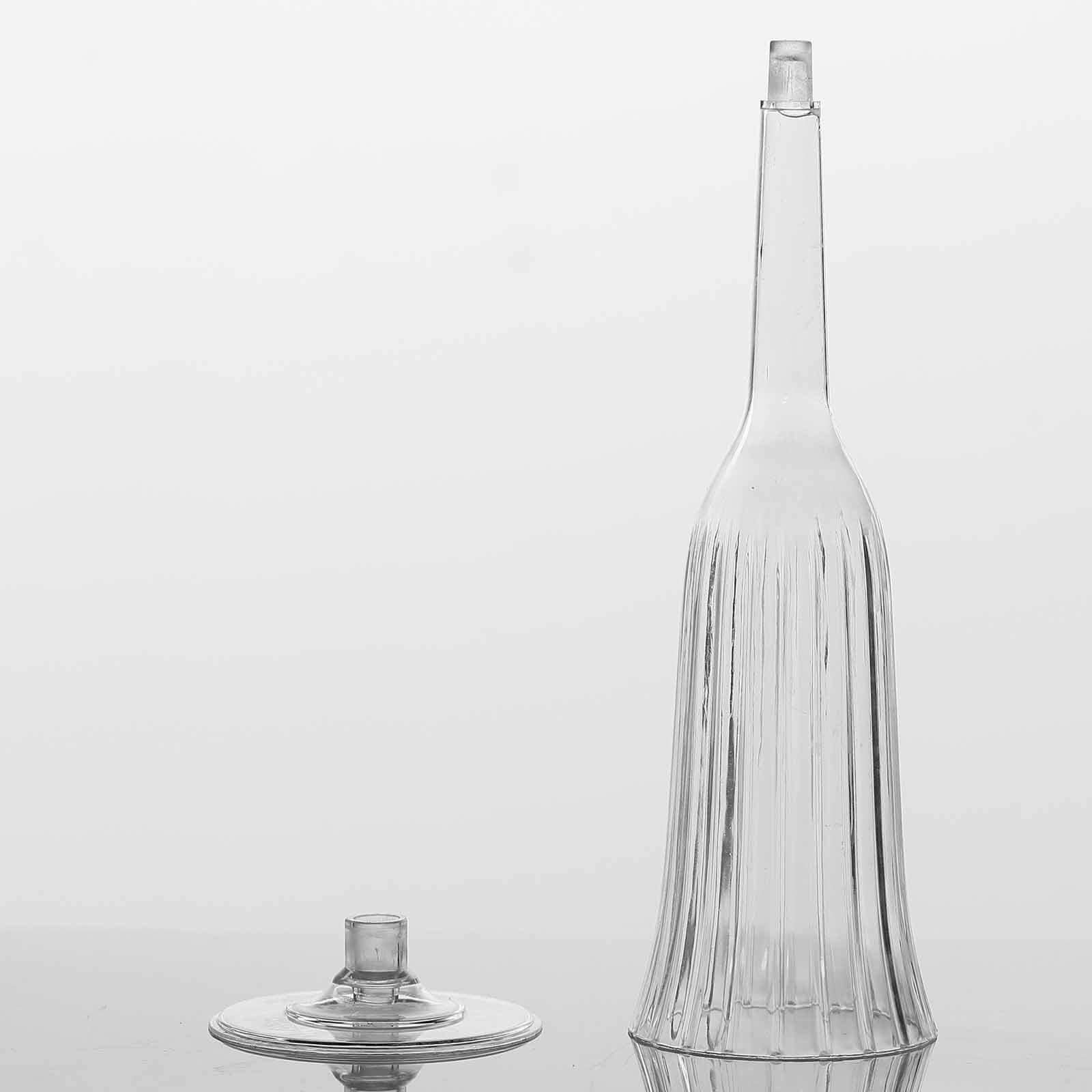 12-Pack Plastic Champagne Flutes Clear Flared Design - Lightweight Disposable Toasting Glasses 6oz