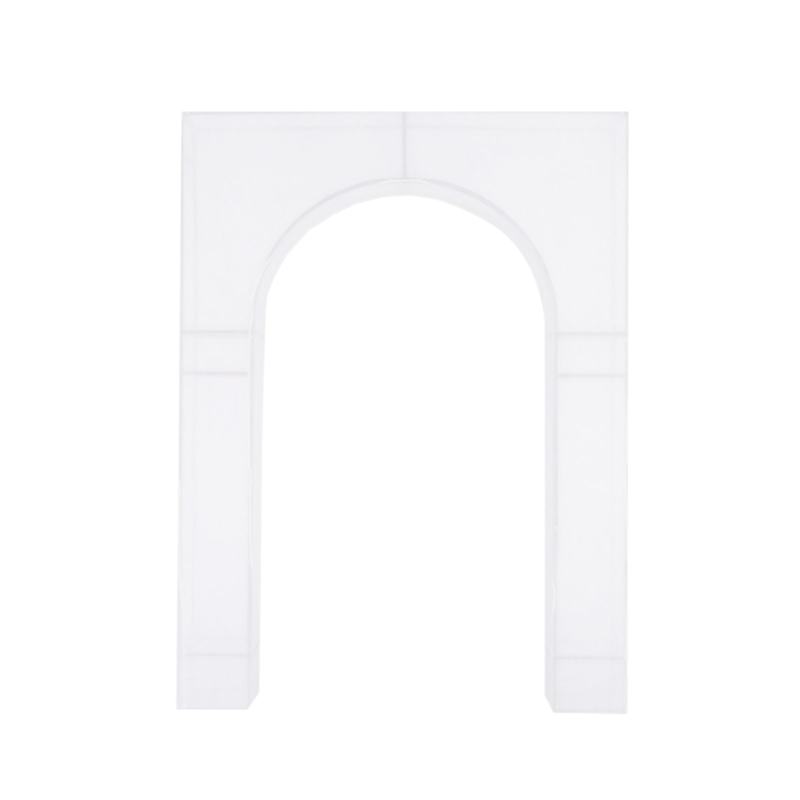 7ft White Spandex Backdrop Stand Cover for Arc de Triomphe Stand, Stretch Fitted Floral Balloon Frame Wedding Arch Cover