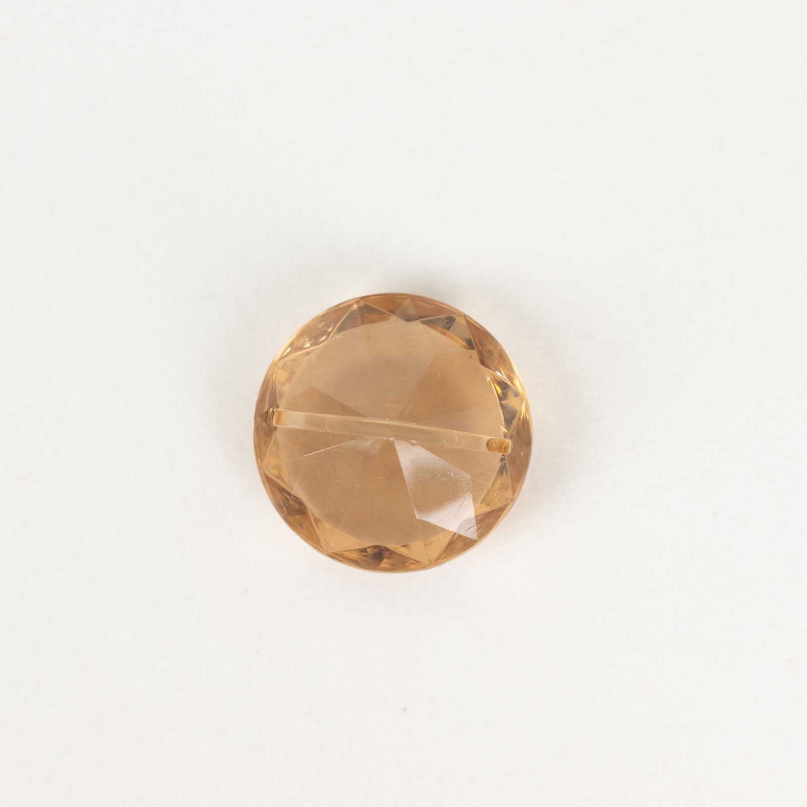 10-Pack Plastic Card Holder Stands Diamond Shaped Design Amber Crystal - Wedding Table Place Card Decorations 1.75"