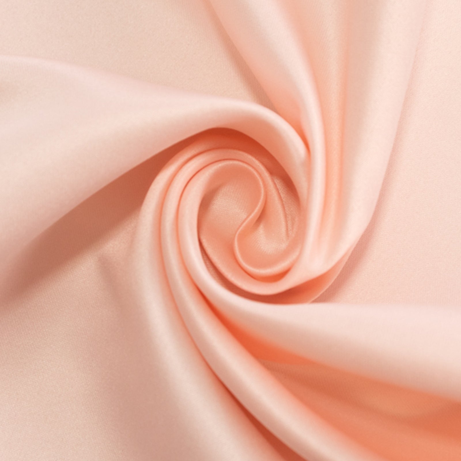 Lamour Satin 60"x102" Rectangle Tablecloth Blush - Durable & Silky Soft Feel Table Cover