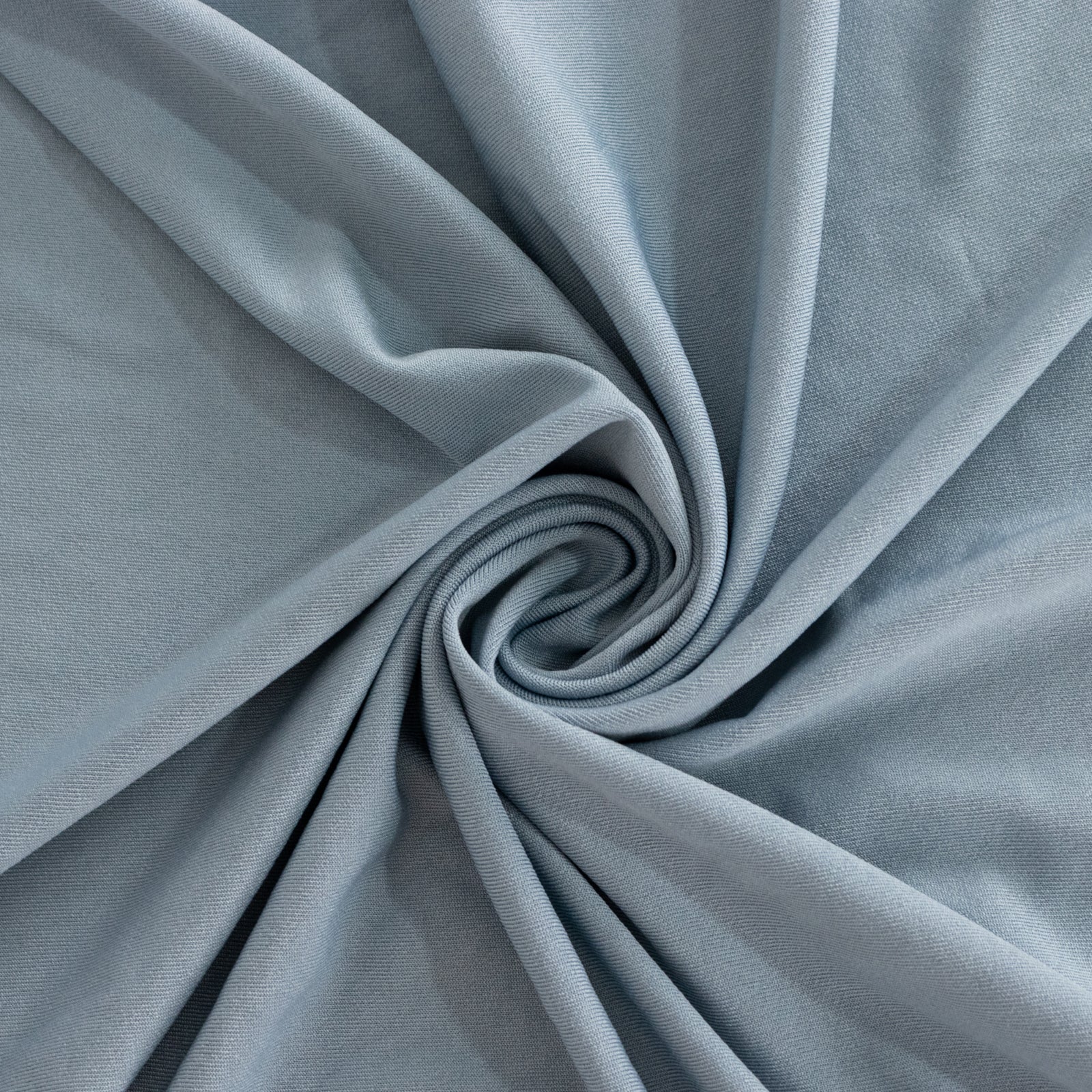 Spandex 33"-36" Round Cocktail Table Cover Dusty Blue - Easy to Maintain Stretch Fitted Highboy Tablecloth