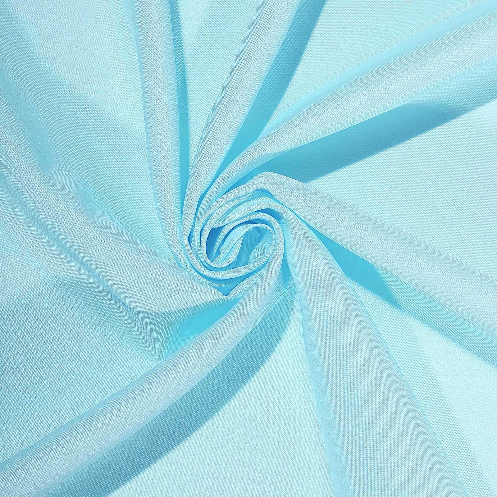 Polyester Square 70"x70" Tablecloth Light Blue - Wrinkle-Resistant & Durable Table Cover