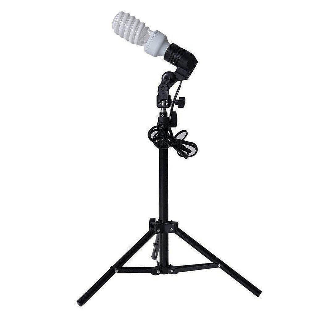 7ft Photo Studio 600W Day Light White Umbrella Continuous Lighting Kit