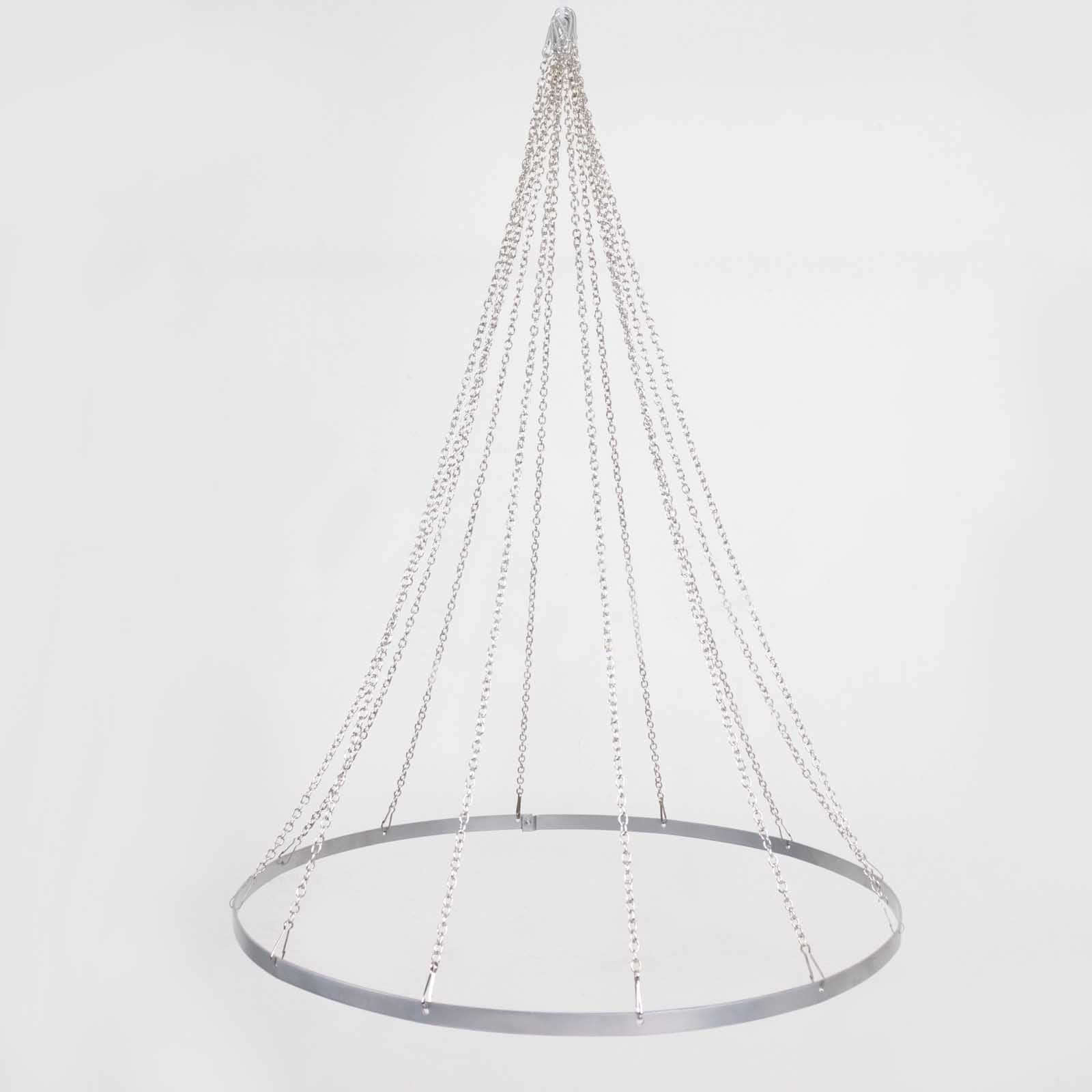 30" Hanging Hoop Ring Hardware For 12-Panel Ceiling Drapes and FREE Tool Kit