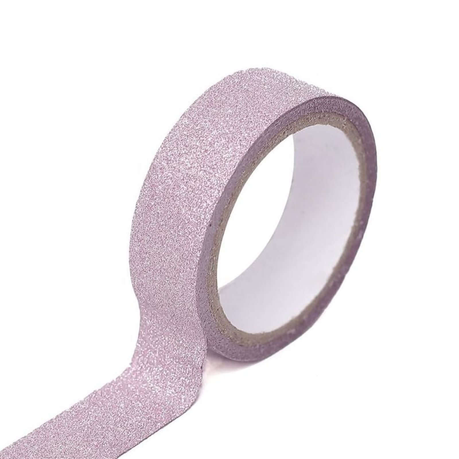 5 Pack 0.5"x5 Yards Pink Washi DIY Craft Glitter Tape