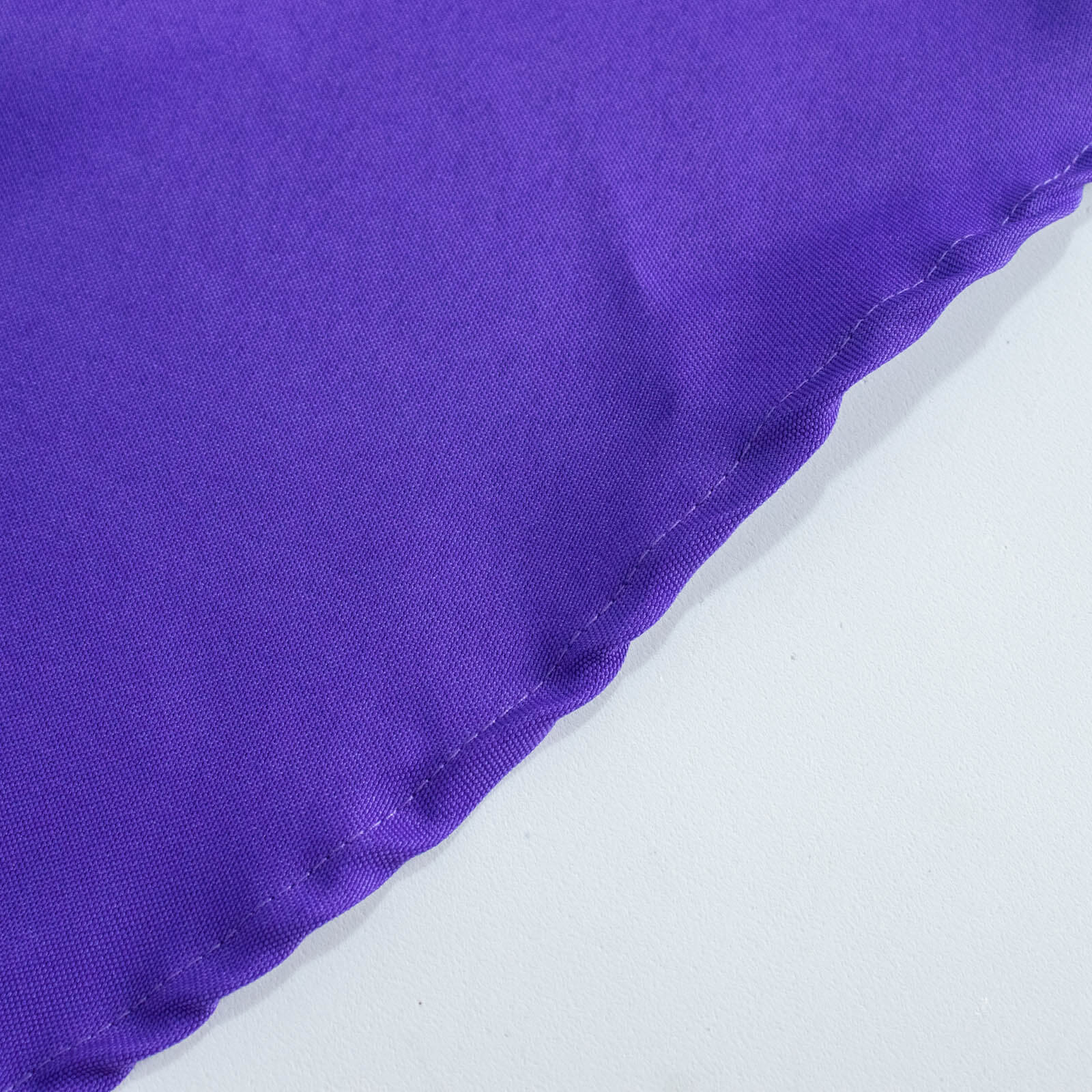 Premium Polyester 90" Round Tablecloth Purple - Stain and Wrinkle-Resistant Design with 220GSM Thickness Table Cover