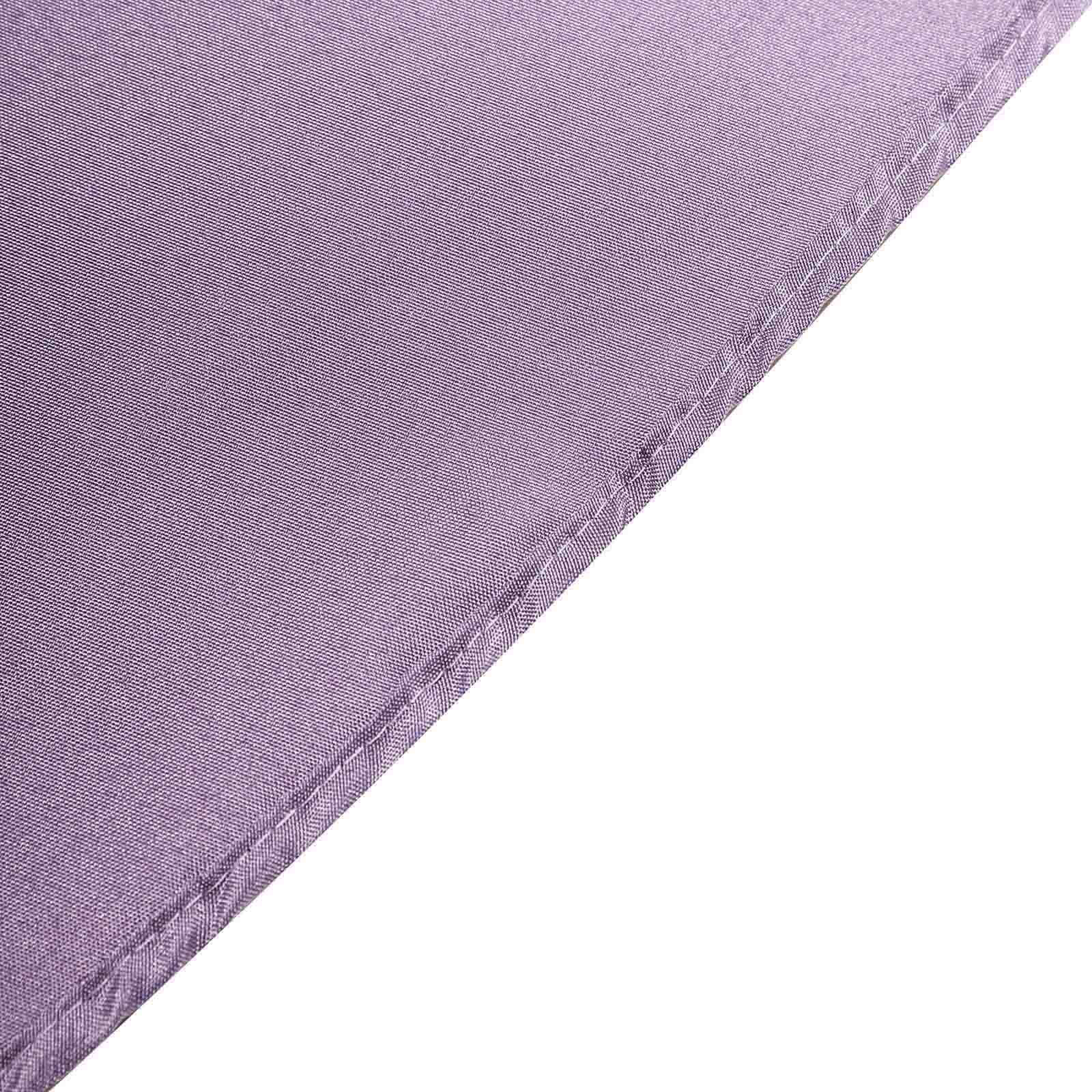 Polyester Square 70"x70" Tablecloth Violet Amethyst - Wrinkle-Resistant & Durable Table Cover