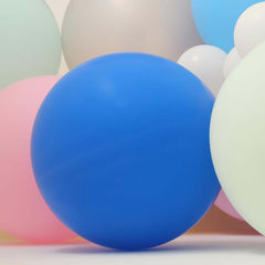 2 Pack 32" Large Balloons Helium or Air Latex Balloons Royal Blue